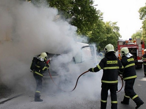 Hasiči v Olomouckém kraji likvidovali jen menší požáry balkónů