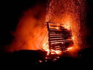 Občerstvení u cyklostezky v Řepčíně vyhořelo