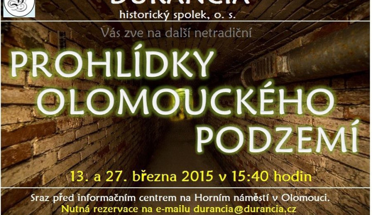 Vydejte se na prohlídku olomouckého podzemí - jsou vypsané nové termíny