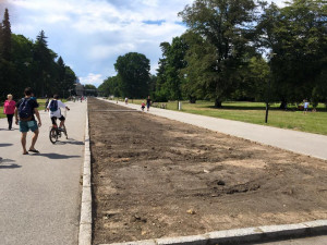 Výstaviště Flora obnovuje záhony v Rudolfově aleji. Výsledek má být živější a pestřejší