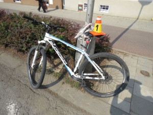 Včera v Prostějově došlo ke dvěma nehodám cyklistek. První se srazila s autem, druhá se psem