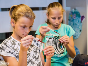 V Pevnosti poznání se již třetí týden konají příměstské tábory. Prázdniny s vědou děti baví