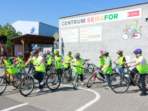 Na dopravním hřišti Semafor přibylo téměř půl kilometru nových cest