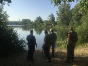 Strážníci dnes kontrolovali v Olomouci rybáře