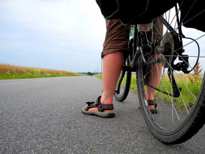 V posledních dnech brázdili silnice opilí cyklisté. Cyklista, který padal z kola, nadýchal přes tři promile