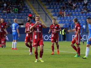 Tři body vystřelil Sigmě v Liberci Jakub Plšek. K výhře stačil jediný gól