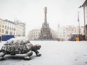 FOTO: Takhle to vypadalo loňský leden v centru. Dočkáme se ještě do konce tohoto ledna podobné nadílky?