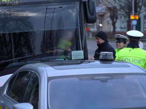 V Olomouci probíhala kontrola řidičů autobusů