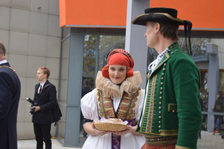 FOTOGALERIE: Zeman přijel do Olomouce. Vládu se podle něj podaří sestavit ve druhém kole