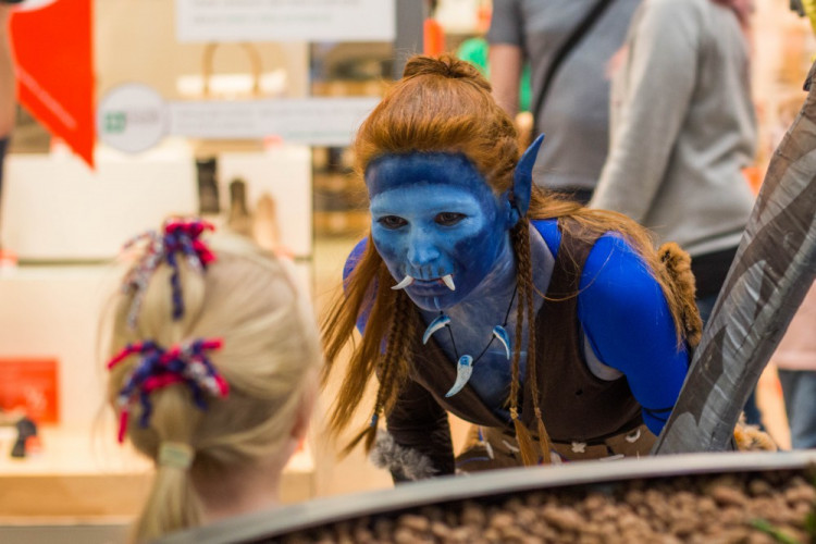 V Šantovce se to hemžilo fanstastickými postavami, už potřetí se tam sešli cosplayeři