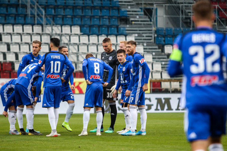 FOTOGALERIE: Mladá Boleslav v Olomouci srovnala během jedné minuty na 2:2