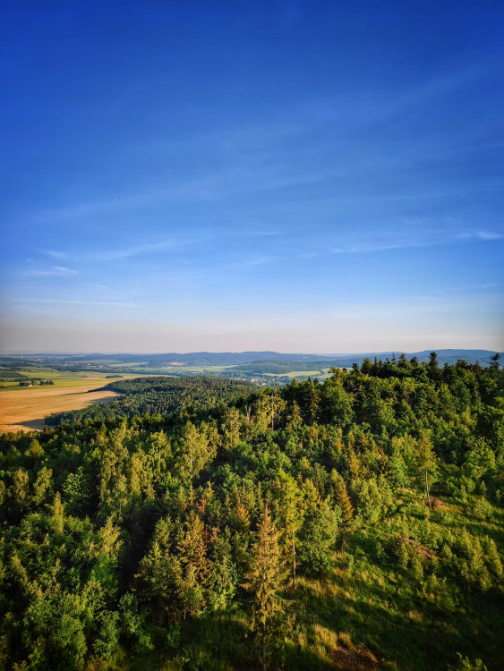 FOTOGALERIE: Rozhledna Hraniční vrch