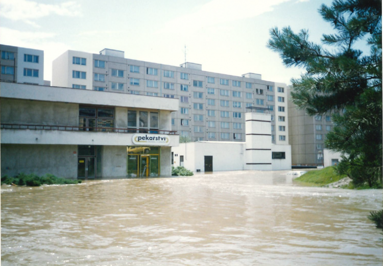 FOTOGALERIE: Povodně v roce 1997 v Olomouci