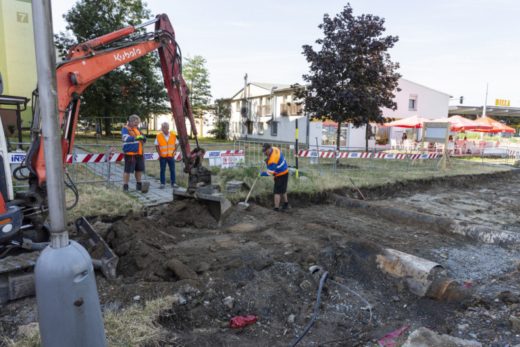 Stavba tramvajové trati v Olomouci pokračuje, v provozu má být od listopadu