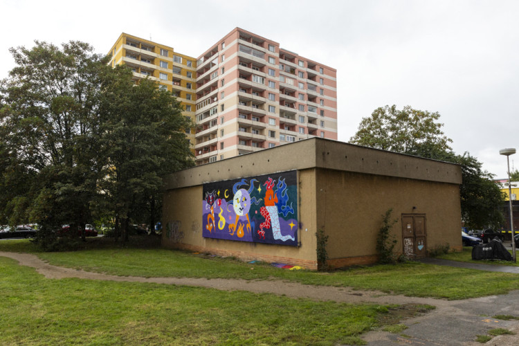 FOTOGALERIE: Festival pouličního umění přinesl do Olomouce velkoplošné malby i drobná díla