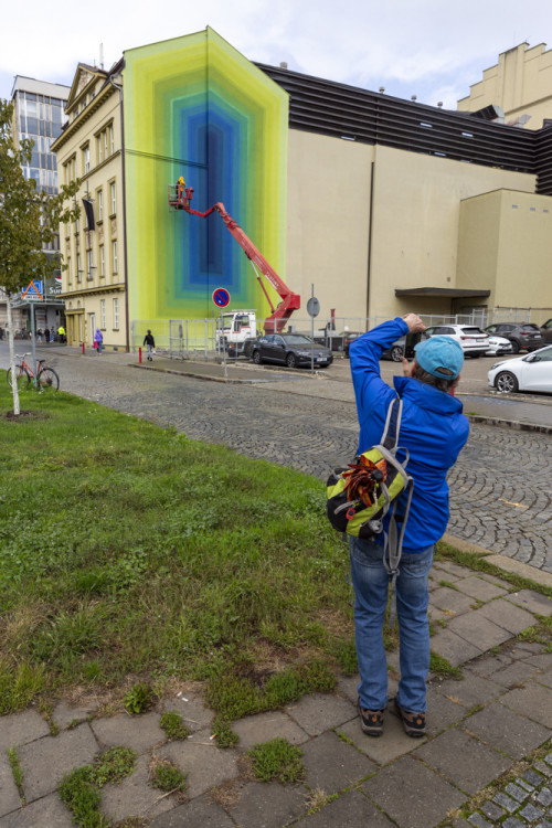 FOTOGALERIE: Festival pouličního umění přinesl do Olomouce velkoplošné malby i drobná díla